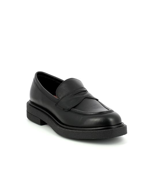 Brook Clam mocassino da donna in pelle nera CARMENS PADOVA | A52124X